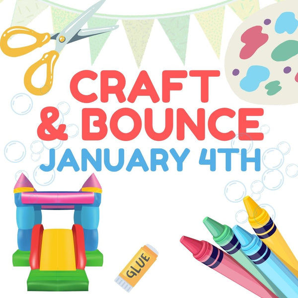 Roos Play Party - Bounce & Craft - January 4th