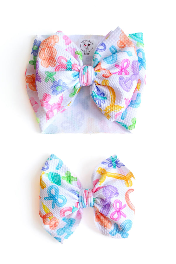 Balloon Besties Hair Bow - Made to Order