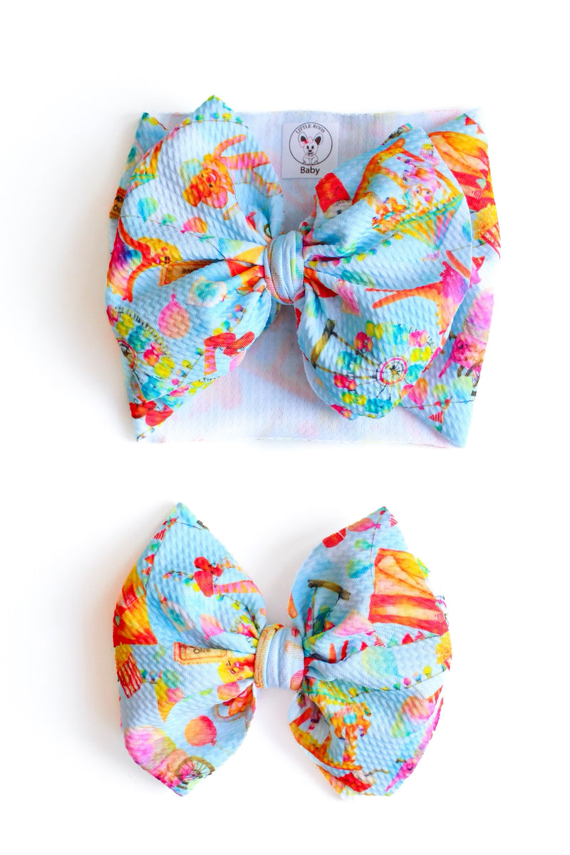 Carnival Hair Bow - Made to Order