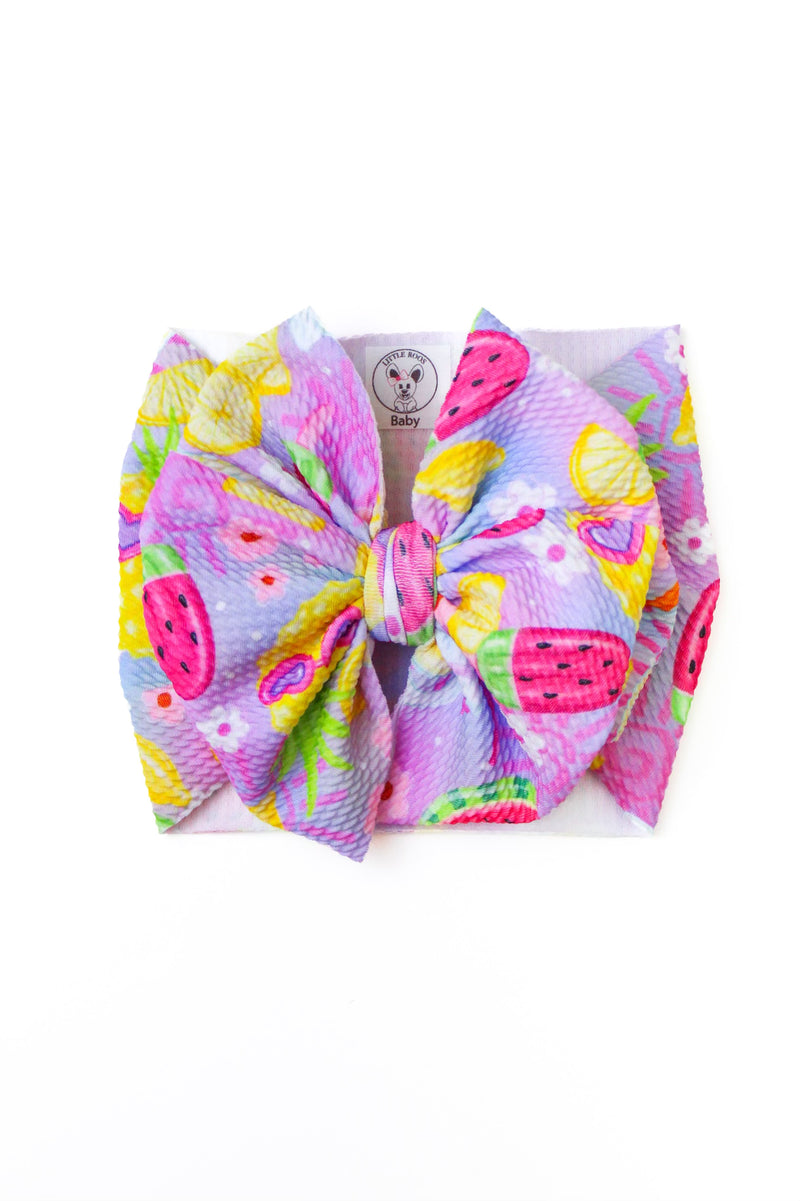 Pineapple Punch - Double Loop Bow - Made to Order