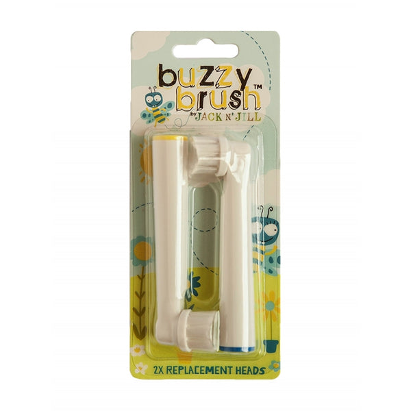Buzzy Brush Replacement Heads - 2 Pack