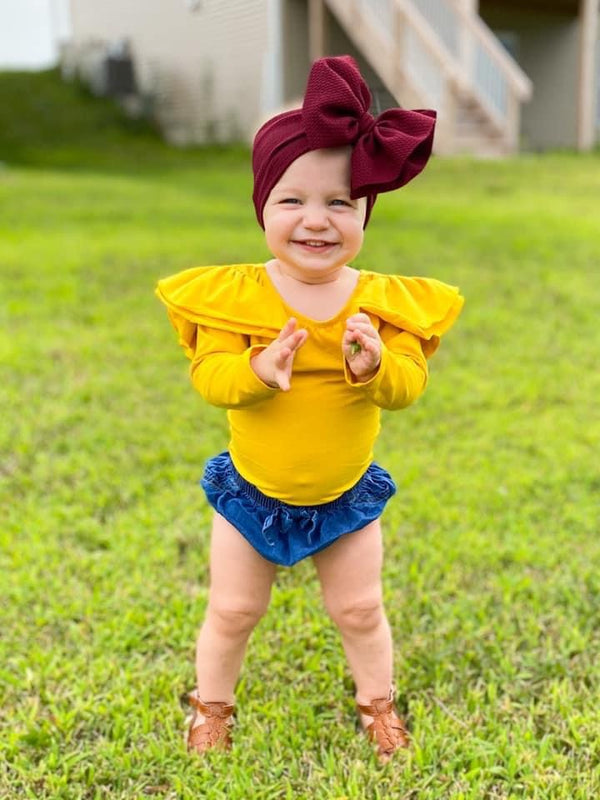 Cabernet Hair Bow - Made to Order