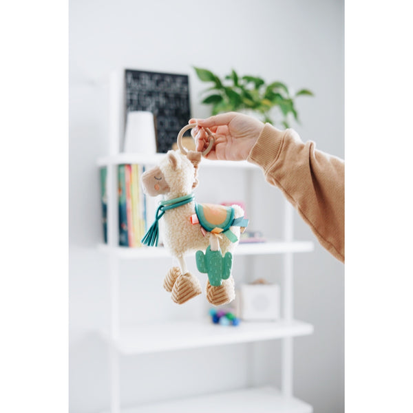 Llama Link & Love™ Activity Plush Silicone Teether Toy