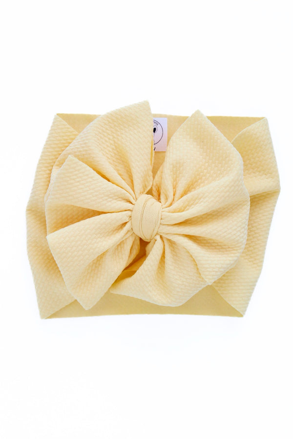 Daffodil - Double Loop Bow - Made to Order
