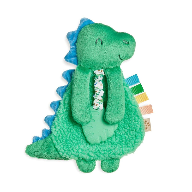 Itzy Lovey™ Dino Plush with Silicone Teether Toy
