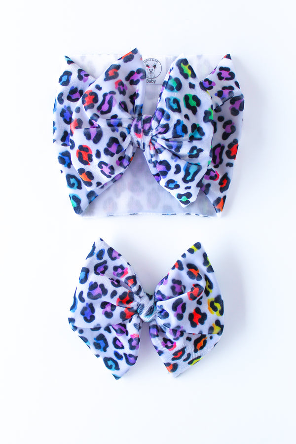 Rainbow Leopard - Velvet - Made to Order