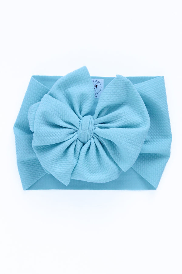 Tiffany Blue - Double Loop Bow - Made to Order