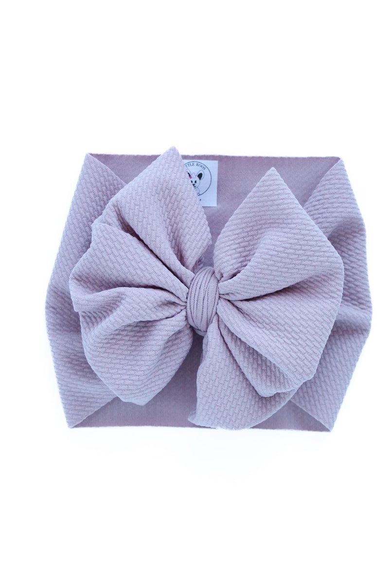 Dusty Rose - Double Loop Bow - Made to Order