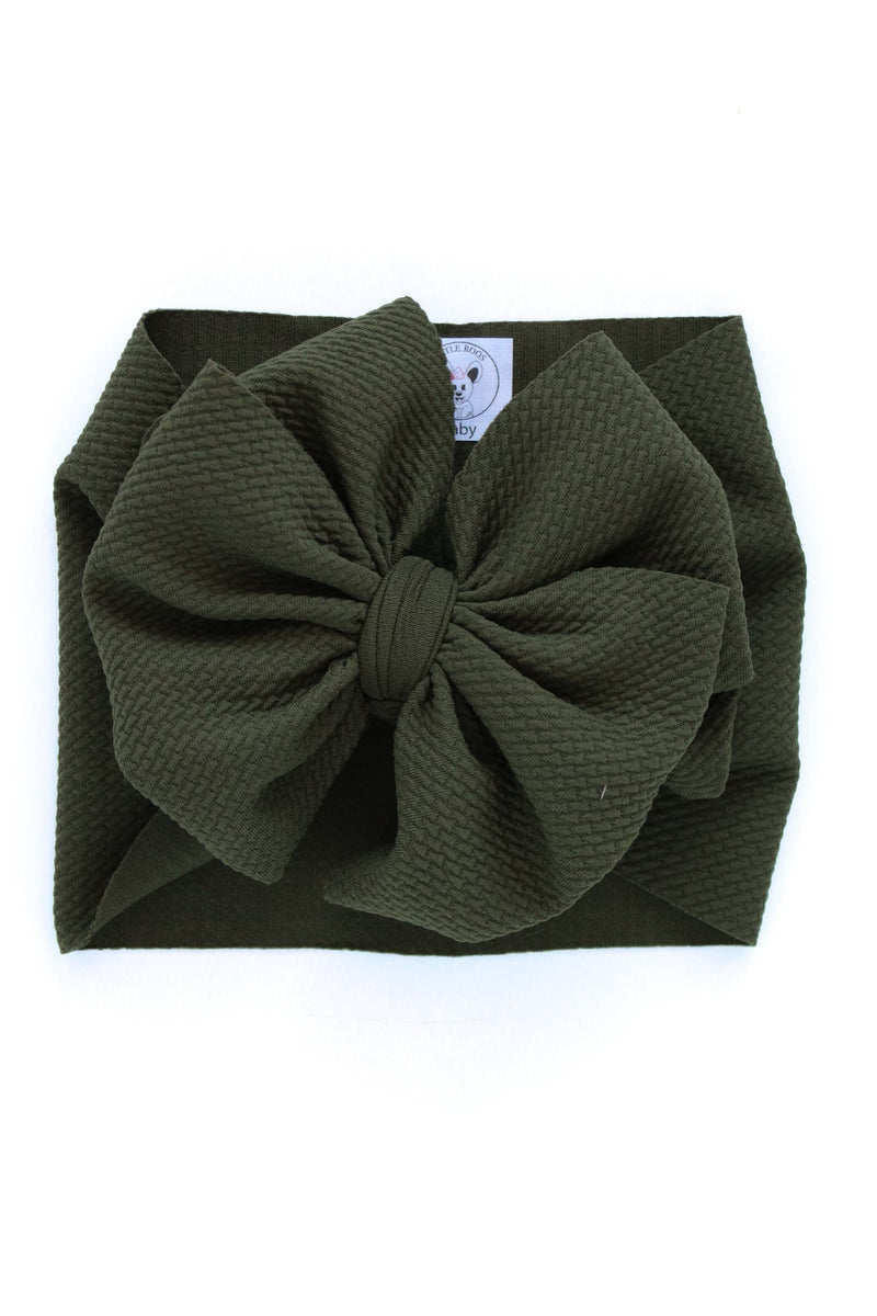 Olive - Double Loop Bow - Made to Order