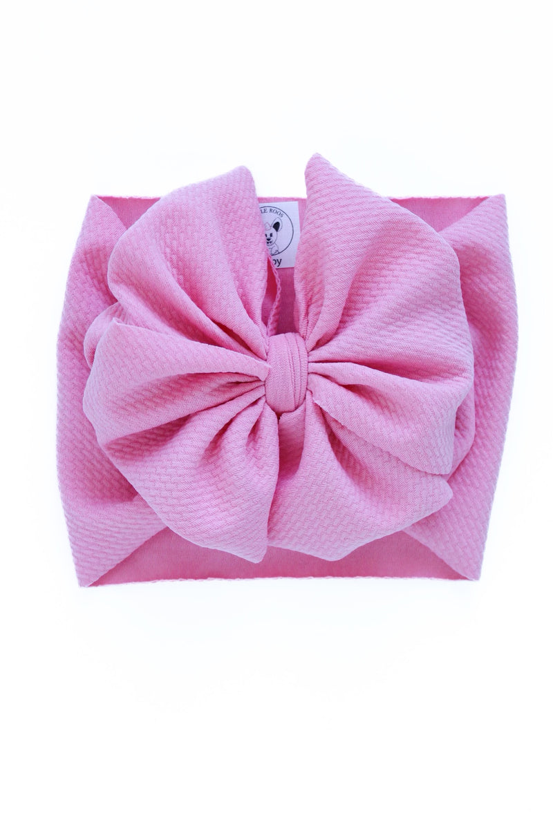 Shell Pink - Double Loop Bow - Made to Order