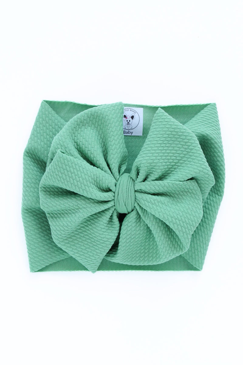 Sea Green - Double Loop Bow - Made to Order