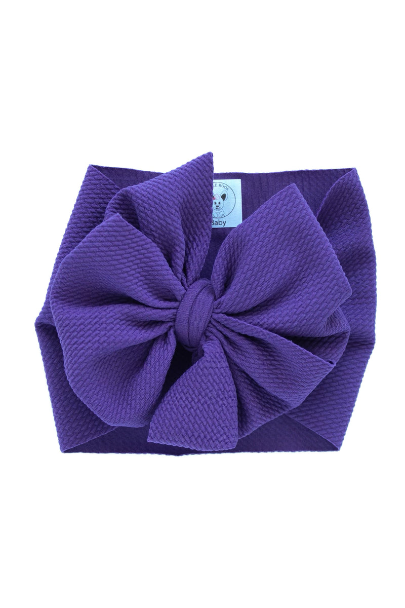 Violet - Double Loop Bow - Made to Order