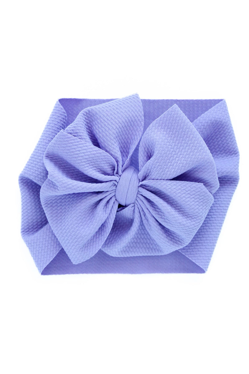Lavender - Double Loop Bow - Made to Order