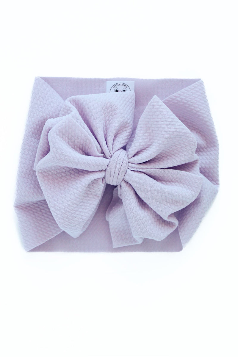 Lilac - Double Loop Bow - Made to Order