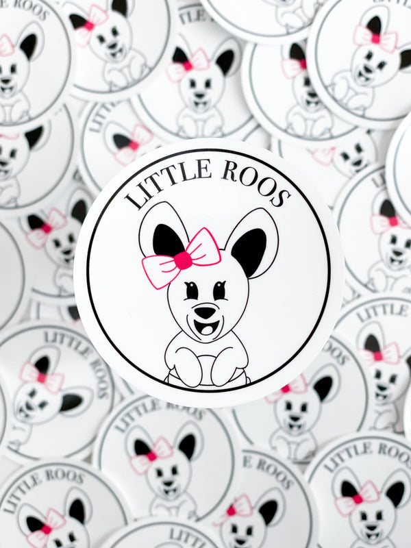 Little Roos 3” Vinyl Sticker